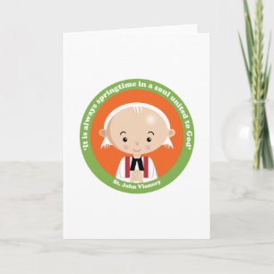 St. John Vianney Card