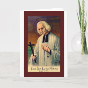 St. John Vianney Card