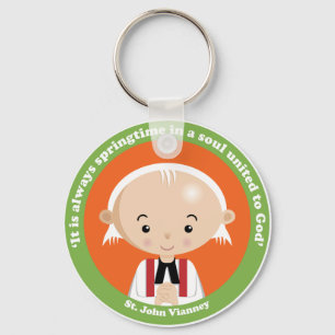 St. John Vianney Key Ring