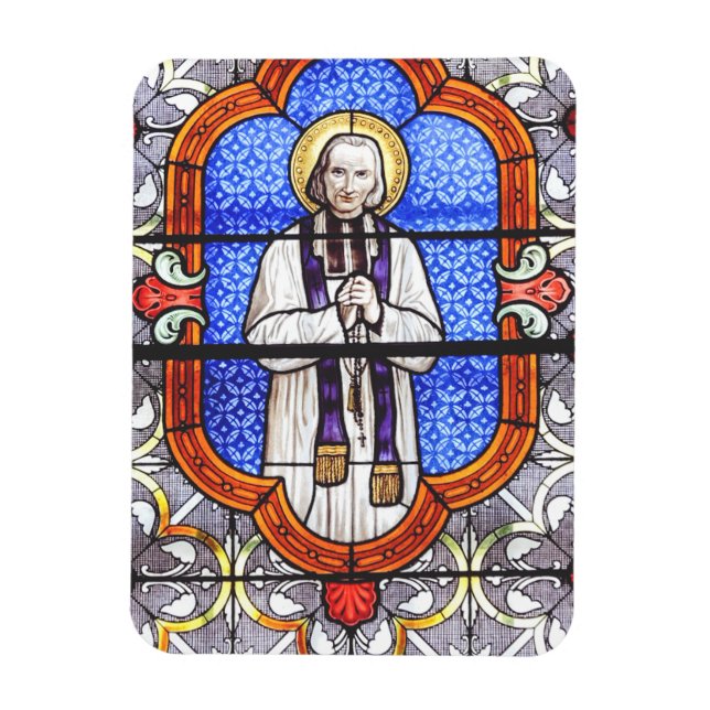 St. John Vianney Patron Saint of Parish Priests Magnet (Vertical)