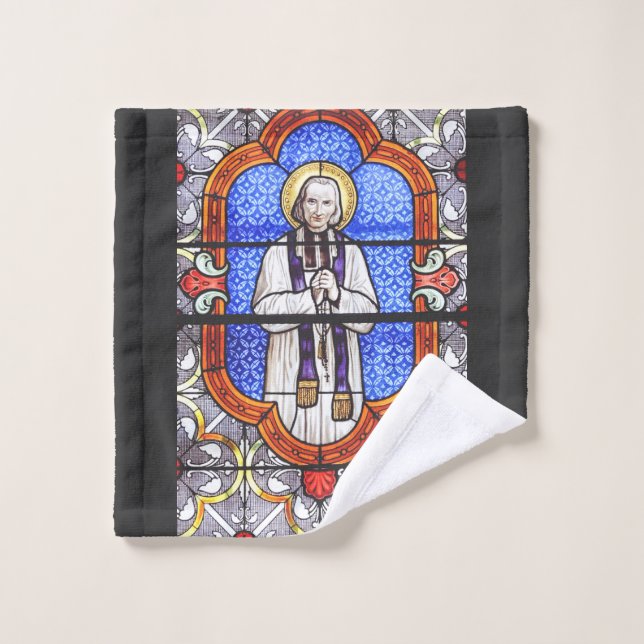 St. John Vianney Patron Saint of Parish Priests Wash Cloth (Wash Cloth)