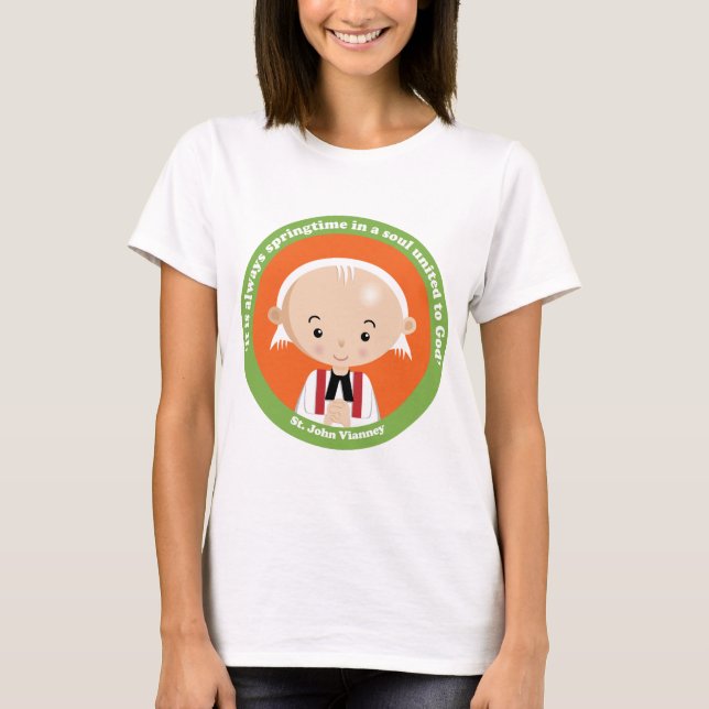 St. John Vianney T-Shirt (Front)