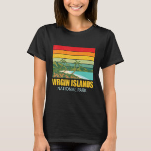 St John Virgin Islands National Park Souvenir Camp T-Shirt