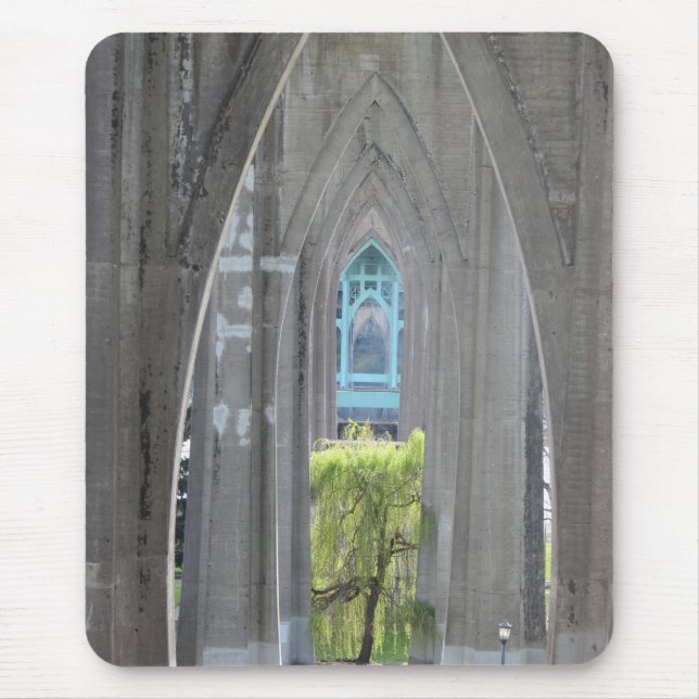 St. Johns Bridge Mouse Mat (Front)