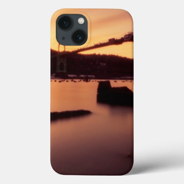 St Johns Bridge Sunset Case-Mate iPhone Case (Back)