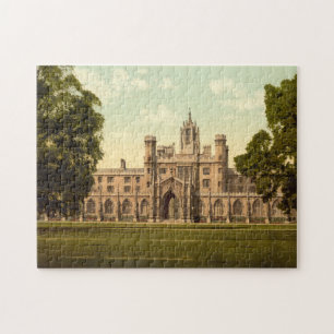St. John's College, Cambridge, England Jigsaw Puzzle