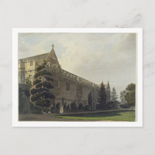 St. John's College seen from the garden, illustrat Postcard