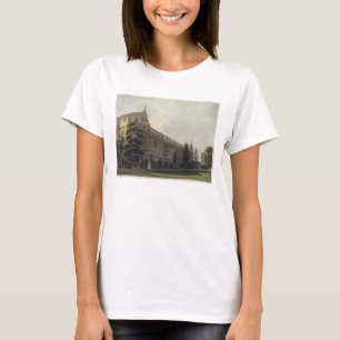 St. John's College seen from the garden, illustrat T-Shirt