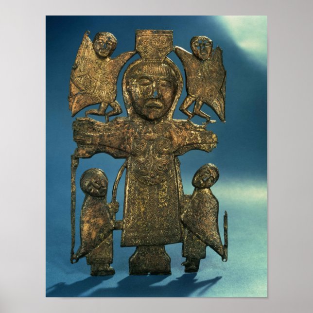 St. John's Crucifixion Plaque, late 7th Century Poster (Front)