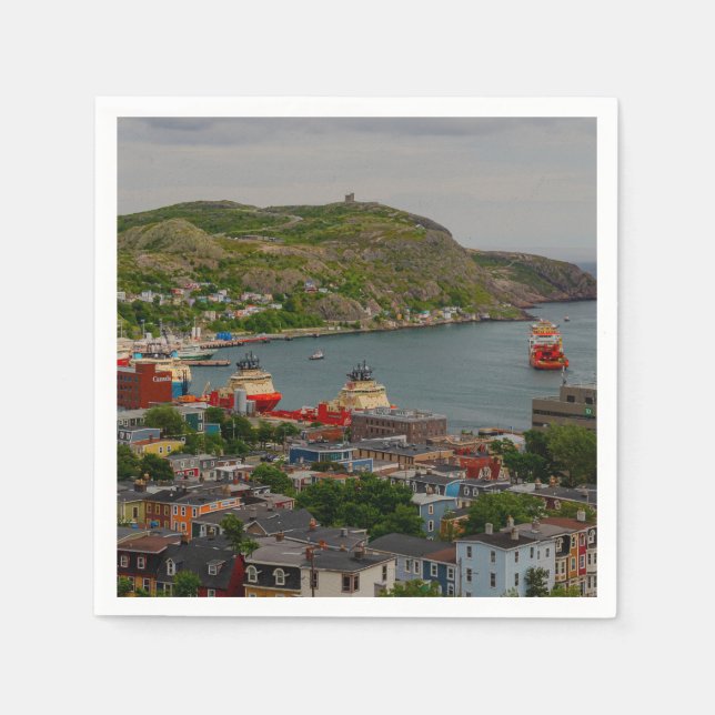 ST .John's Harbor Napkins (Front)