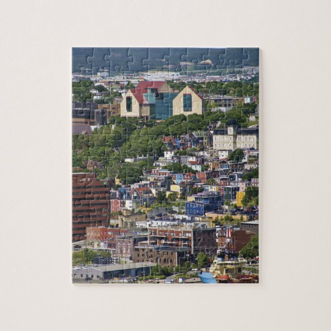 St. John's, Newfoundland, Canada, the Jigsaw Puzzle (Vertical)