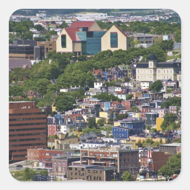St. John's, Newfoundland, Canada, the Square Sticker (Front)