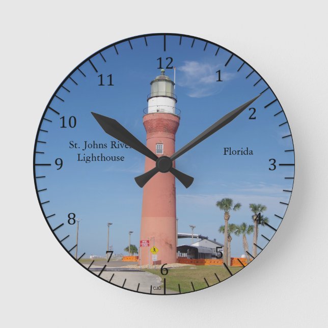 St. Johns River Lighthouse clock (Front)