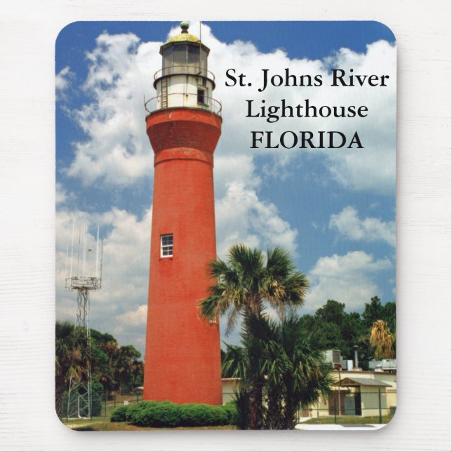 St. Johns River Lighthouse, Florida Mousepad (Front)