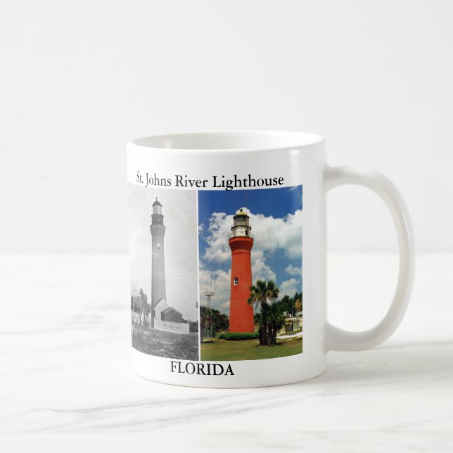 St. Johns River Lighthouse, Florida Mug (Right)