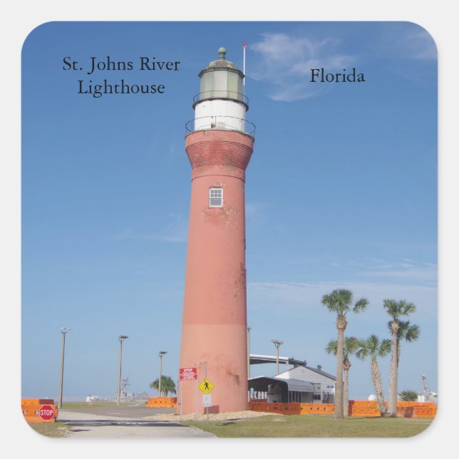 St. Johns River Lighthouse sticker (Front)