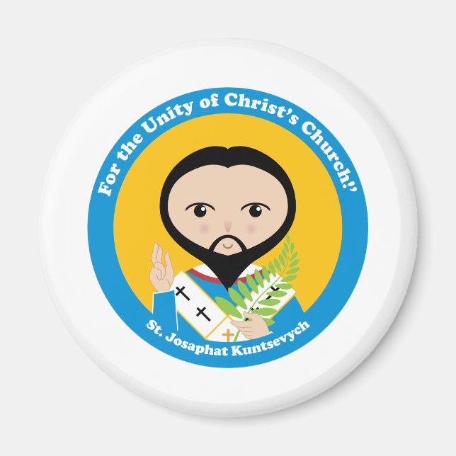 St. Josaphat Kuntsevych Magnet (Front)