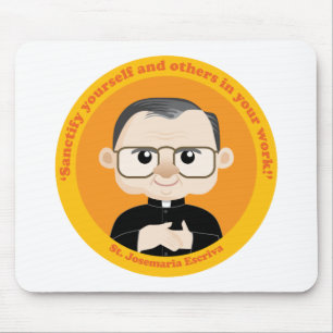 St. Josemaria Escriva Mouse Mat