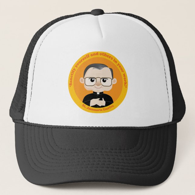 St. Josemaria Escriva Trucker Hat (Front)
