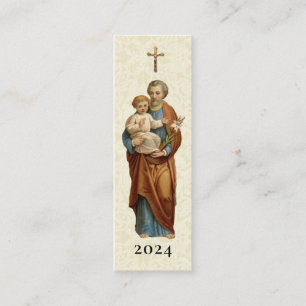 St. Joseph Altar Feast Day Holy Card Favour