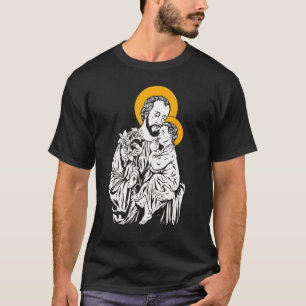 St Joseph and Child Jesus Consecration 2021 Cathol T-Shirt