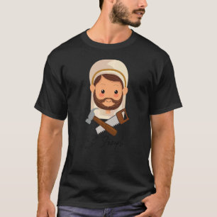 St Joseph and Child Jesus Consecration Catholic Sa T-Shirt