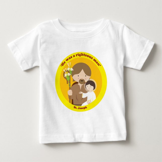 St. Joseph Baby T-Shirt (Front)