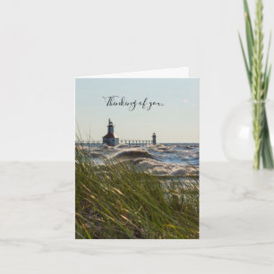 St Joseph Behind Sea Oats Thinking Of You Card