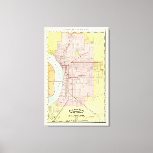 St. Joseph Canvas Print (Front)