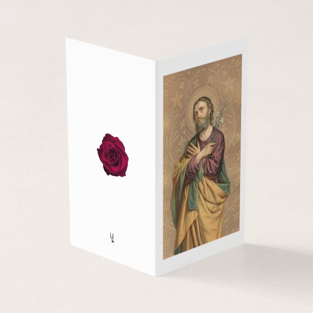 St. Joseph Catholic Condolence Thank You Cards (Outside)