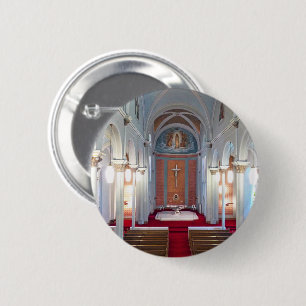 St Joseph Chapel 6 Cm Round Badge