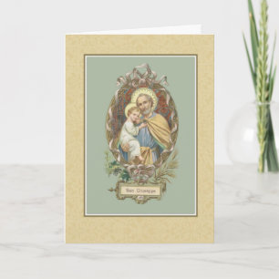 St. Joseph Child Jesus Feast Day Card