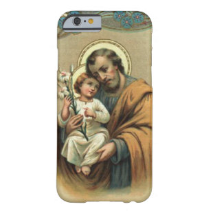 St. Joseph & Child Jesus Lily Flower Barely There iPhone 6 Case