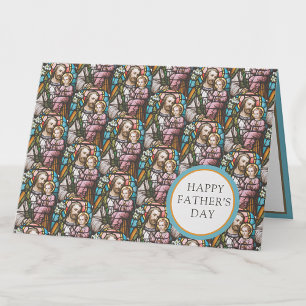 St. Joseph Fathers Day Catholic Religious Card
