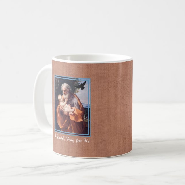 St. Joseph Feast Day with Infant Jesus Coffee Mug (Front Left)