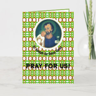 St Joseph for these Times Card