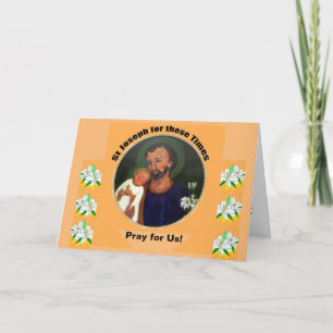 St. Joseph for these Times Card