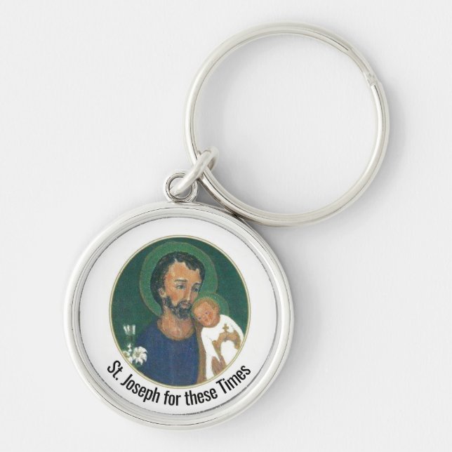 St Joseph for these Times, Key Ring (Front)