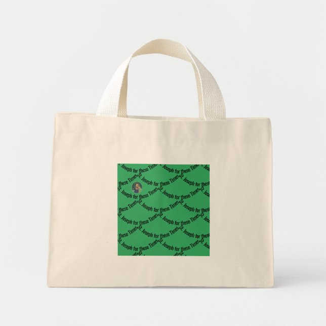 St. Joseph for these Times Mini Tote Bag (Front)