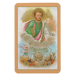St. Joseph from a ‘Pilgrimage Card’ (B 01) Magnet