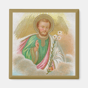 St. Joseph from a ‘Pilgrimage Card’ (Detail; B 01) Magnet