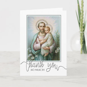 St. Joseph Jesus Catholic Condolence Thank You