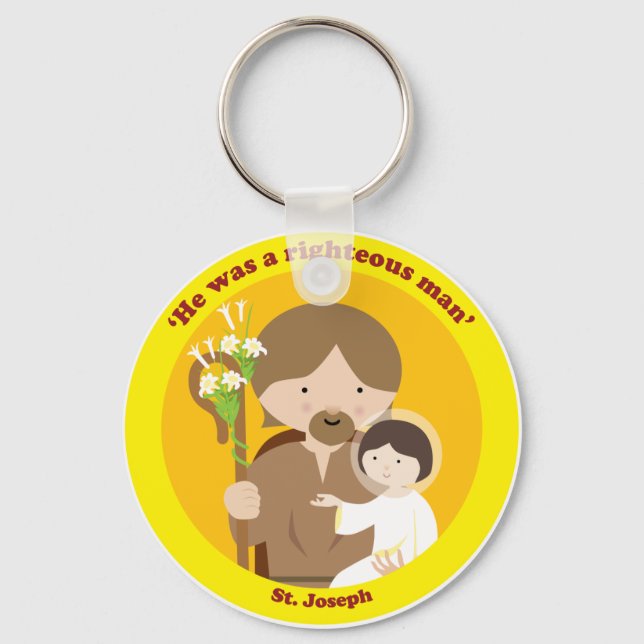 St. Joseph Key Ring (Front)