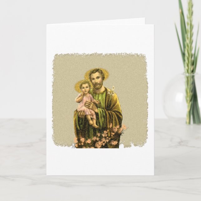 St Joseph Novena Card (Front)