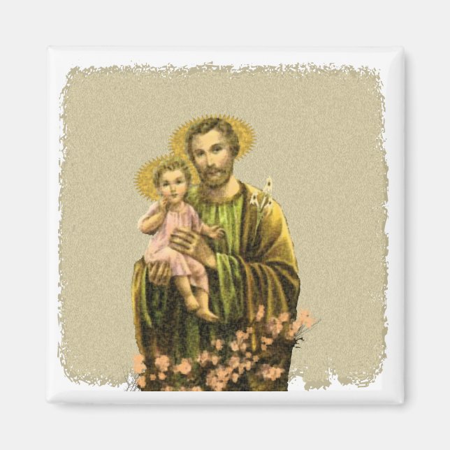 St Joseph Novena Magnet (Front)