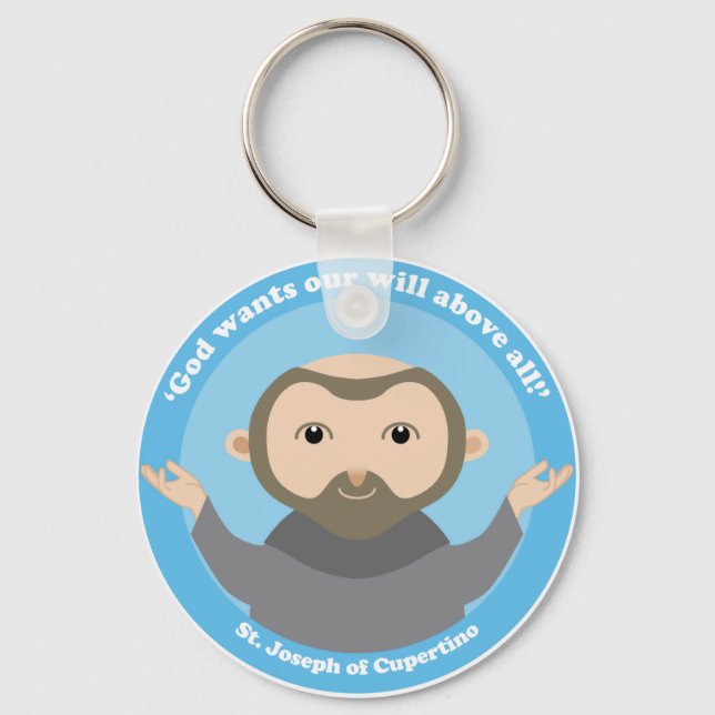 St. Joseph of Cupertino Key Ring (Front)