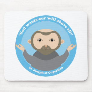 St. Joseph of Cupertino Mouse Mat