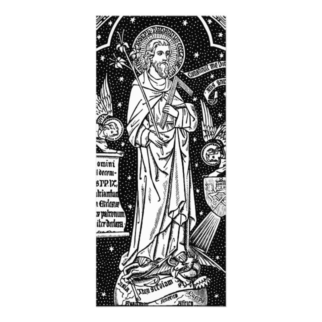 St. Joseph, Patron of the Church (Detail; DT 01) Rack Card (Front)