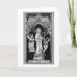 St. Joseph, Patron of the Church (DT 01) Card