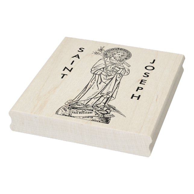 St. Joseph, Patron of the Church (DT 01) Rubber Stamp (Stamp)